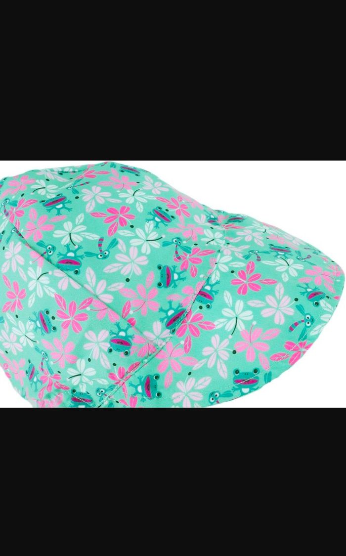 Chapeau anti-UV avec visière et protection à l'arrière pour bébé fille - photo numéro 9