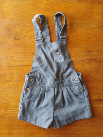 Salopette short