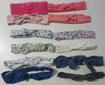 Lot de 12 bandeaux