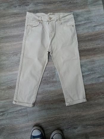 Pantacourt crème T. 42