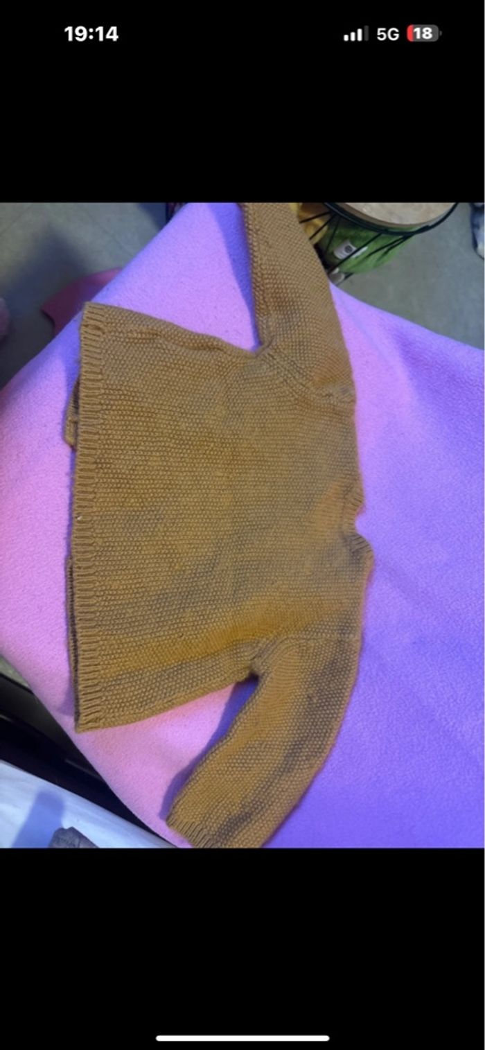 gilet moutarde - photo numéro 4