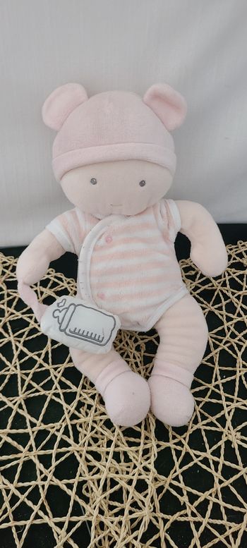 Peluche DOUDOU ET COMPAGNIE Le POUPON De Doudou Avec Biberon