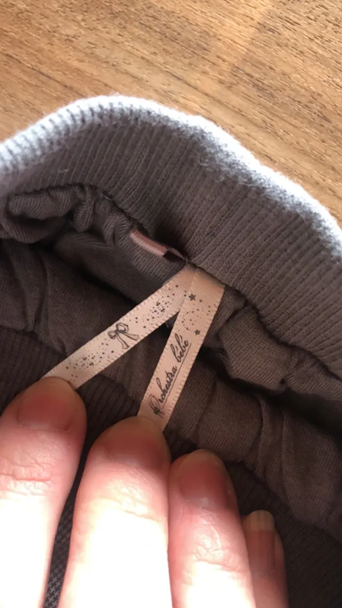 Pantalon gris orchestra 3 mois fille - photo numéro 2