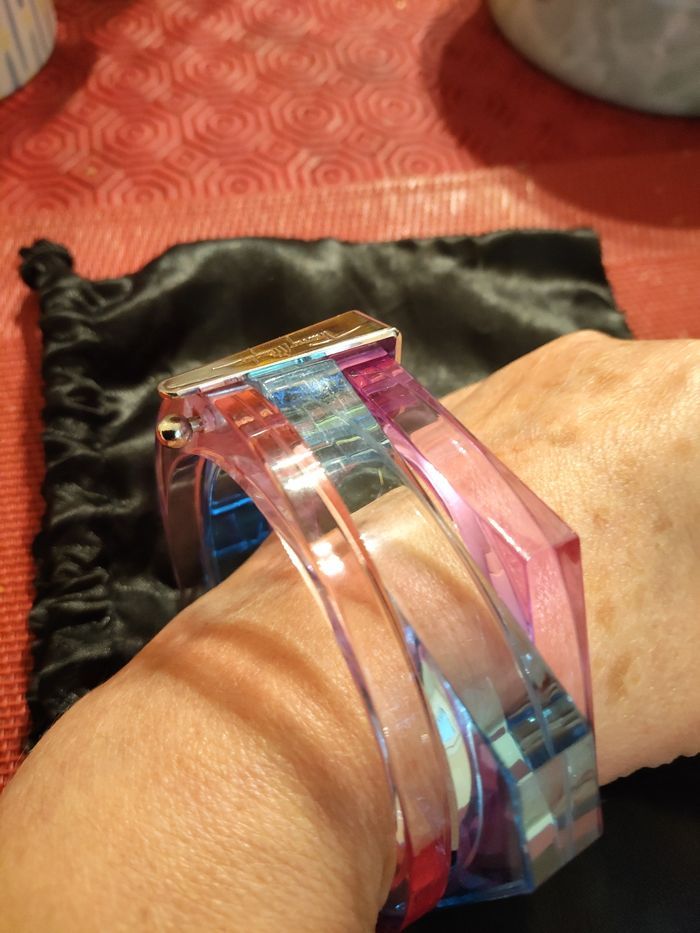TRIO DE BRACELETS THIERRY MUGLER NEUFS - photo numéro 3