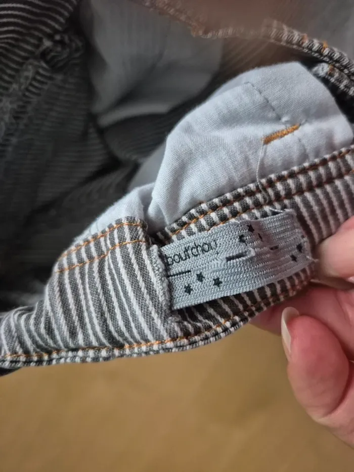 Pantalon rayé 24 mois ajustable - photo numéro 3