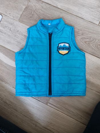 Doudoune sans manche 18 mois