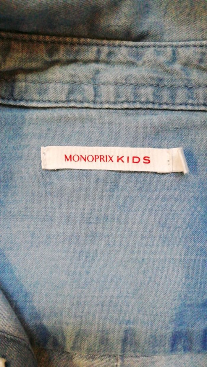 Chemise ML monoprix kids - photo numéro 4