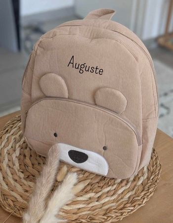 Sac crèche ou maternelle personnalisé