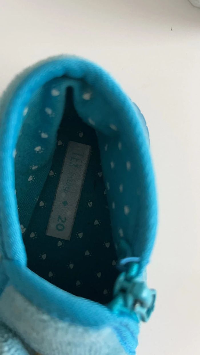 Chausson bleu ours roi Tex taille 20 - photo numéro 3