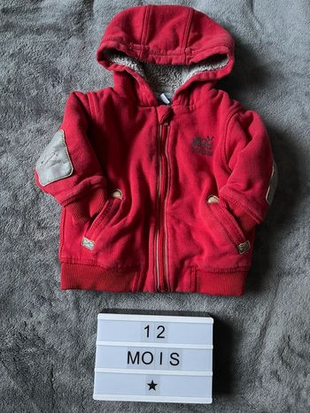 Veste fourrée 12M