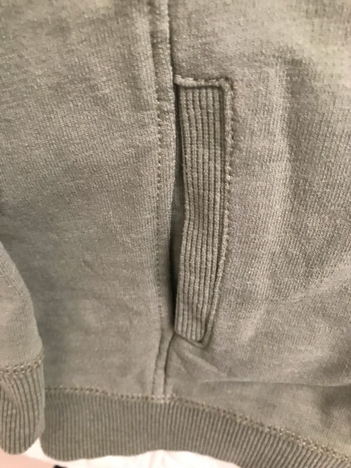 Veste à capuche 6 Ans Vert sapin - photo numéro 3