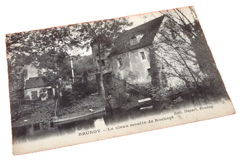 Carte postale ancienne  Brunoy (Essonne)  Le Moulin de Rochopt