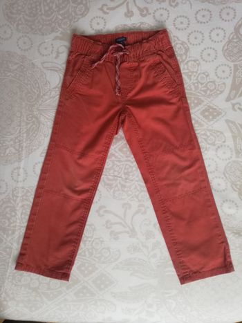 Pantalon garçon, couleur rouille, 3 ans, KIABI, en bon état