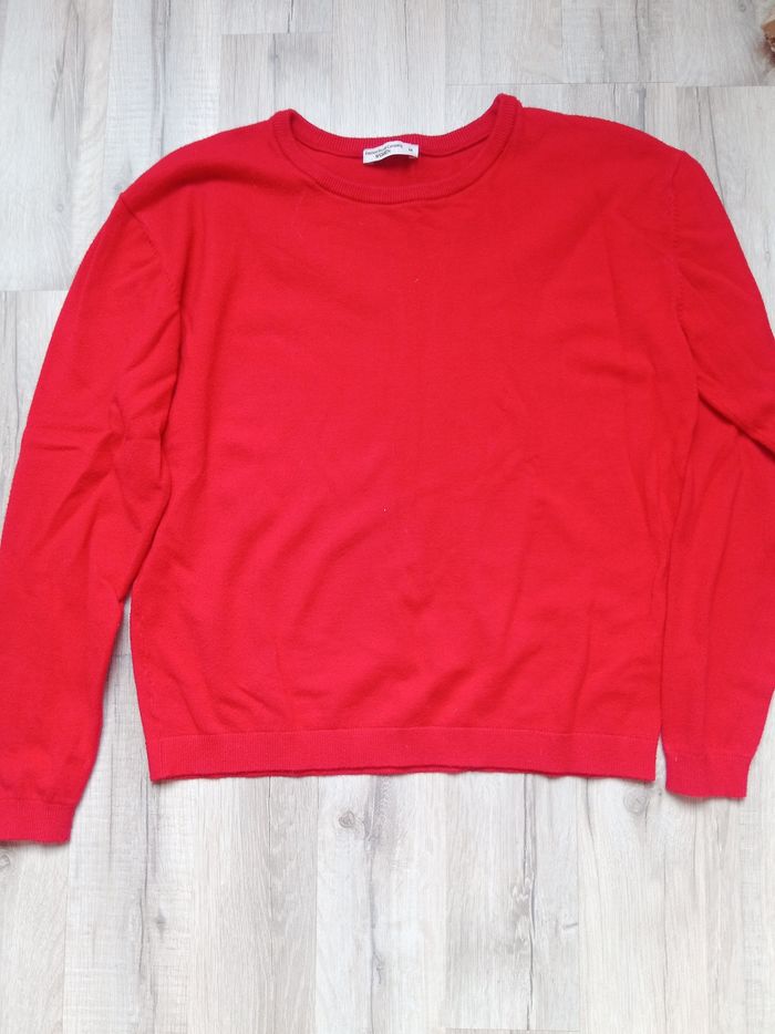 Pull rouge femme