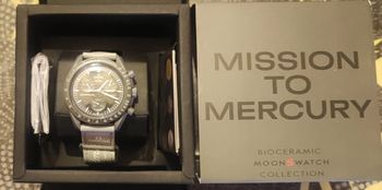 Montre swatch omega mission to mercure 