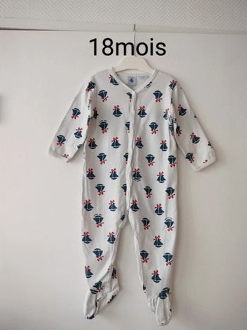 C1 Pyjama Bateaux Petit Bateau 18m