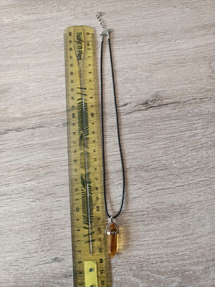 Collier pierre neuf - photo numéro 3