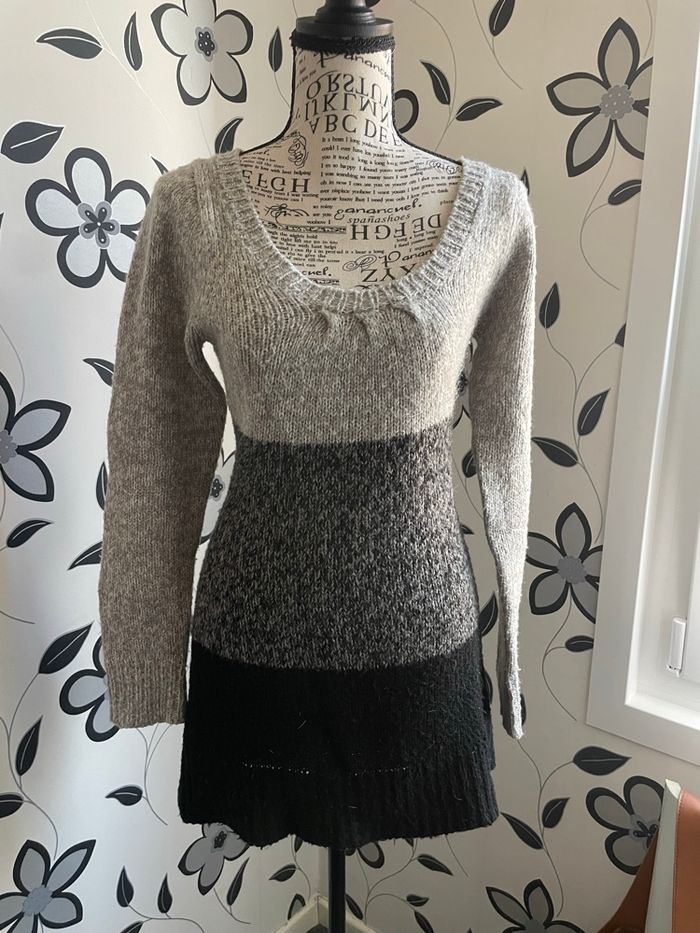 Robe pull + tour de cou et/ou ceinture - photo numéro 2