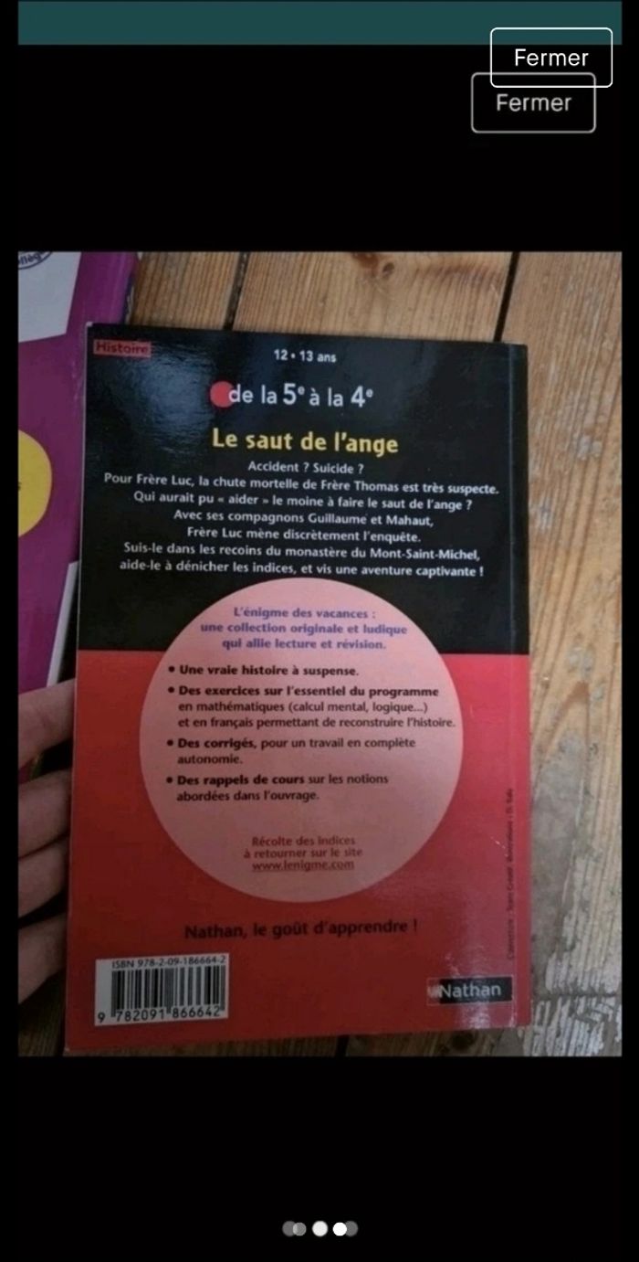 Révisions 5 eme - photo numéro 2