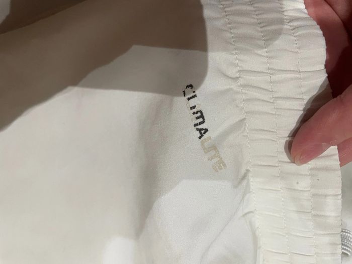Short de sport blanc adidas climalite - photo numéro 5