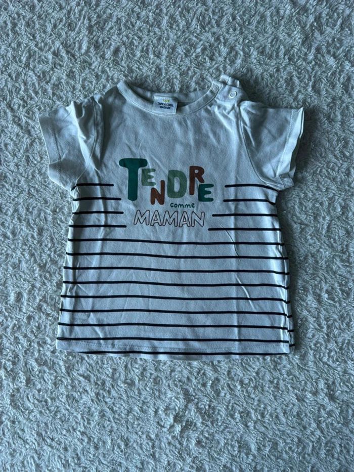 Lot 4 t-shirt T18mois TAO gemo primark - photo numéro 4