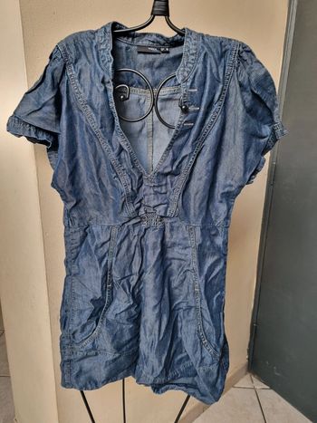 Robe en jeans fluide