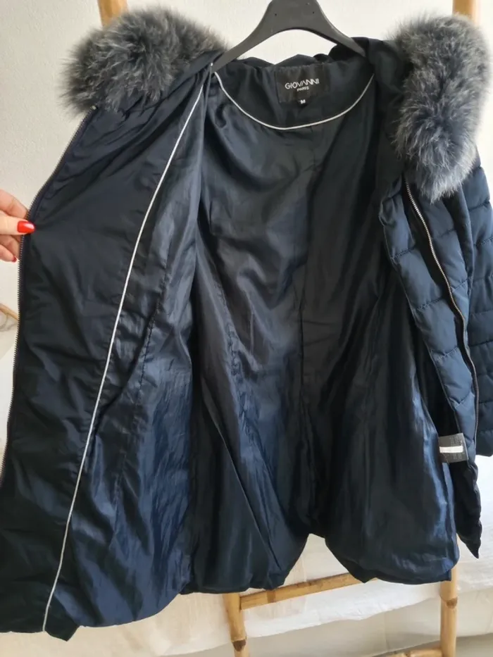 Doudoune à Capuche Giovanni Paris taille M - photo numéro 5