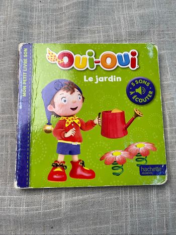 Livre sonore Oui Oui