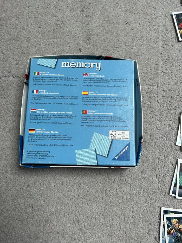 Jeu memory Avengers - photo numéro 6