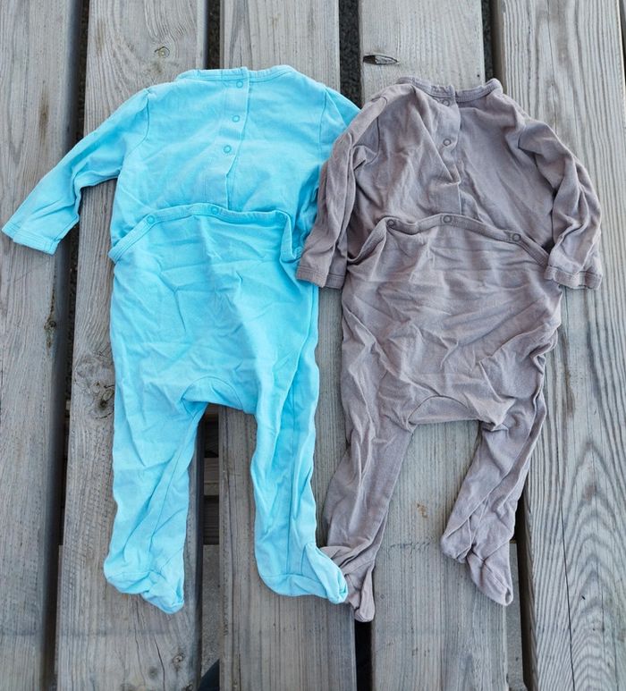 Lot de 2 pyjamas 6 mois - photo numéro 2