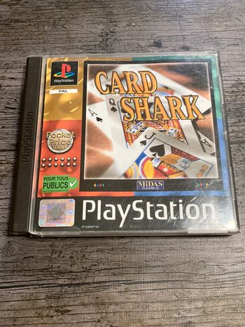 Card Shark PS1 complet VF Sony