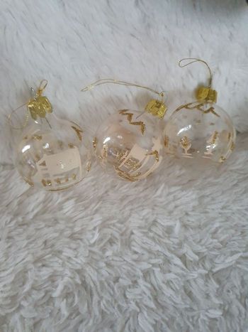 Lot de 3 petites boules