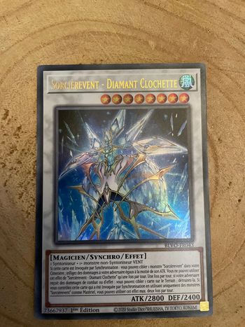 Carte Yu-Gi-Oh! : Sorcierevent - Diamant clochette - BLVO-FR043