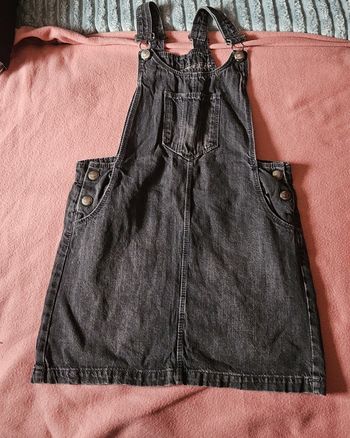 Salopette en jean taille 10 ans 