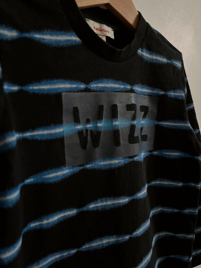 Teeshirt ML noir et rayures bleues, WIZZ - 4 Ans - photo numéro 4