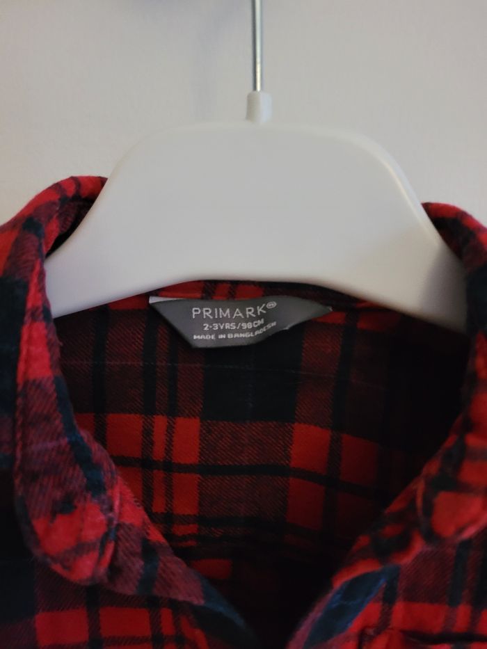 Chemise manches longues primark 3 ans 98 cm - photo numéro 3