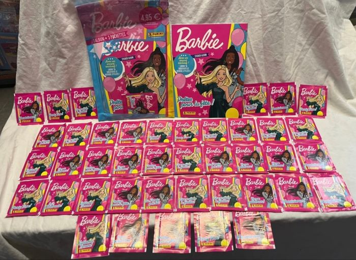 Kit panini stickers BARBIE neuf