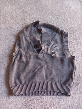 Pull sans Manches Taille 3 Mois