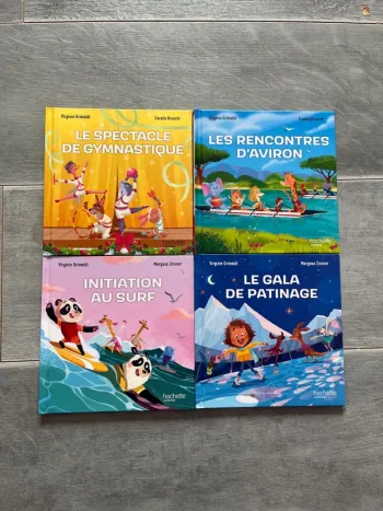 Lot 4 livres enfant