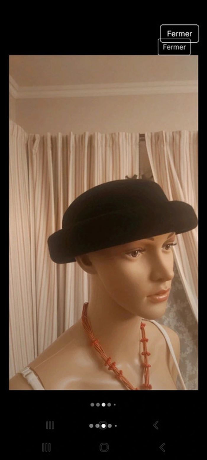 Chapeau H&M 58cm taille L 100% laine 58cm - photo numéro 4