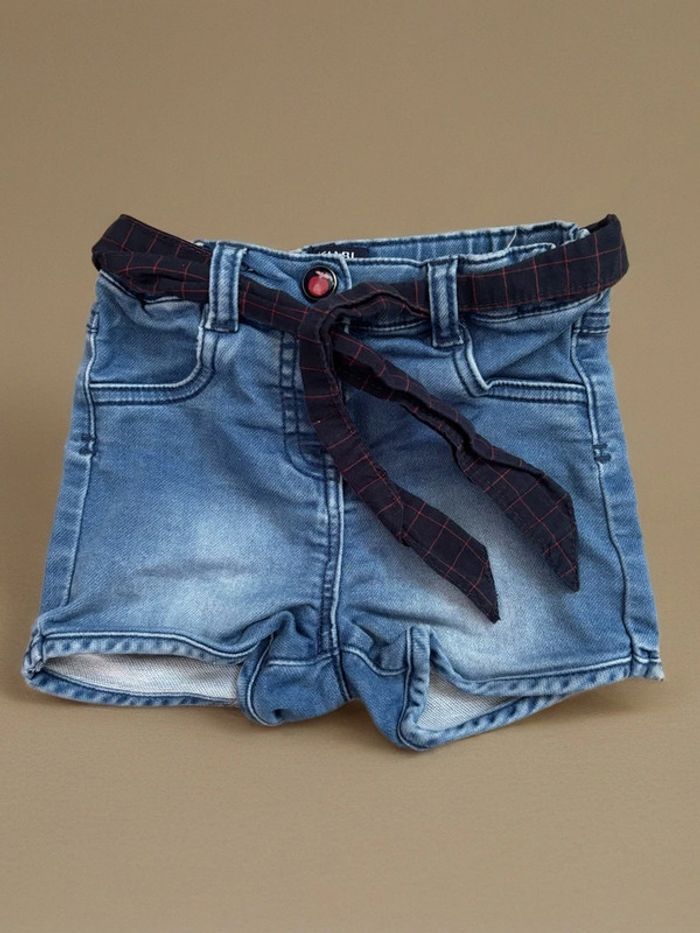 Short bleu en jeans Kiabi - photo numéro 2
