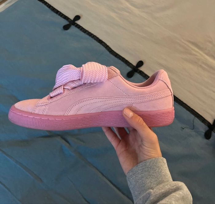 Basket Puma rose - photo numéro 4