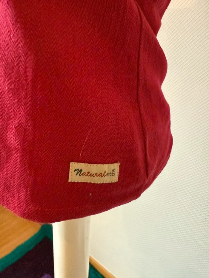 Top vintage rouge en très bon état taille M natural - photo numéro 3