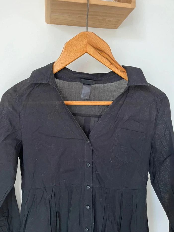 Tunique noire légère H&M 34 - photo numéro 3