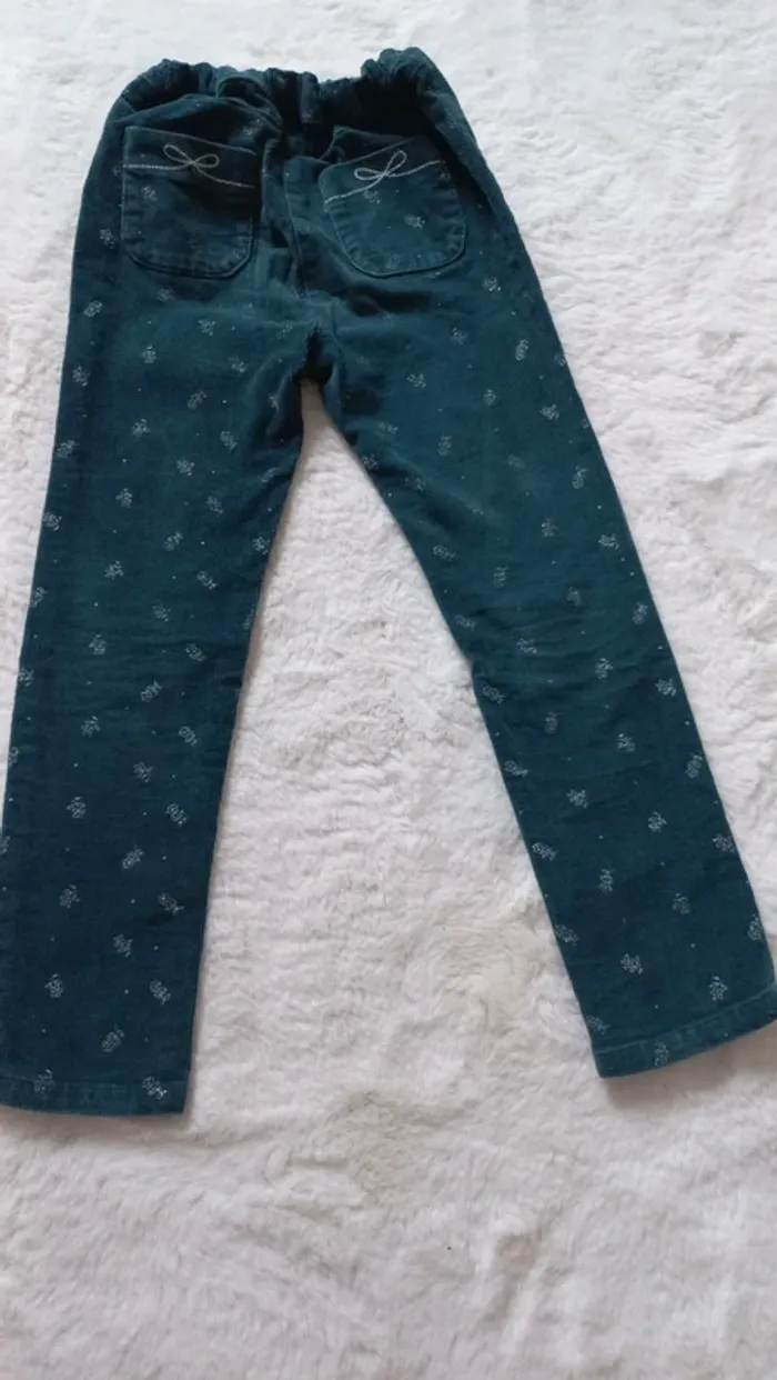 Jegging velours 6ans Sergent major - photo numéro 4