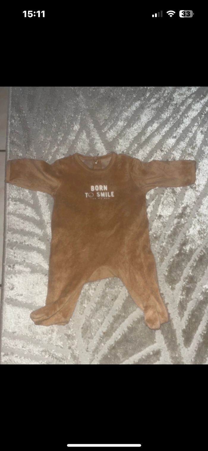 Pyjama bébé 1mois - photo numéro 5