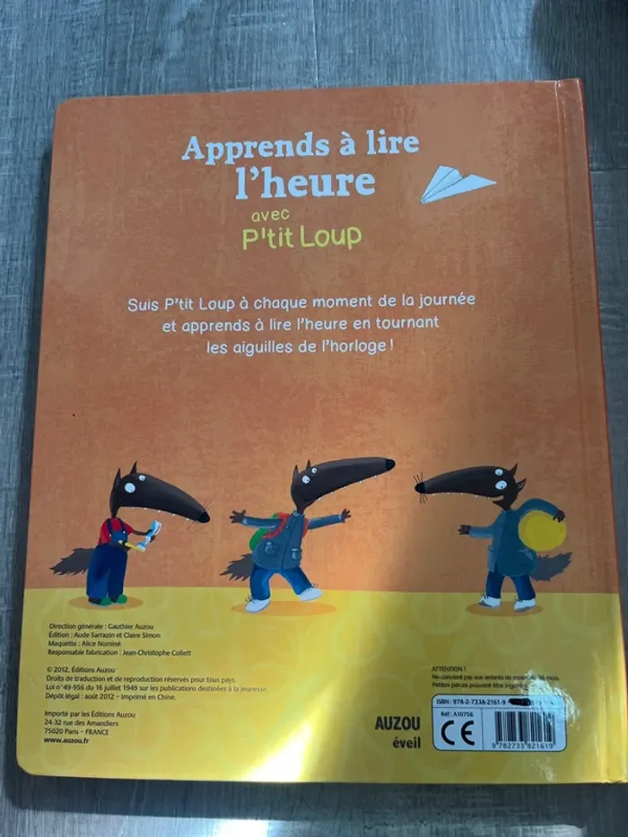 Apprends à lire l’heure - photo numéro 3