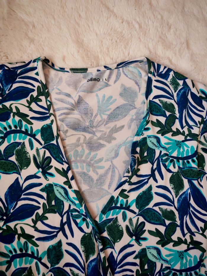 Robe cache coeur imprimée gemo 40 - photo numéro 5