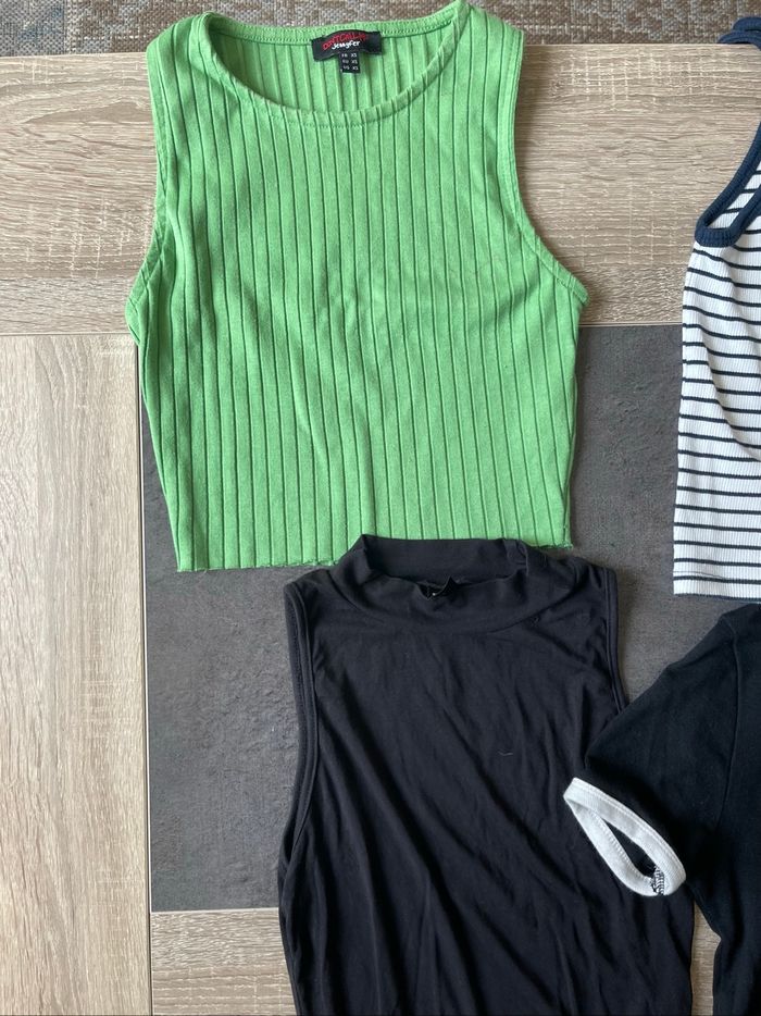 Lot fille shorts & tee shirt brassières 10 ans tbe - photo numéro 6