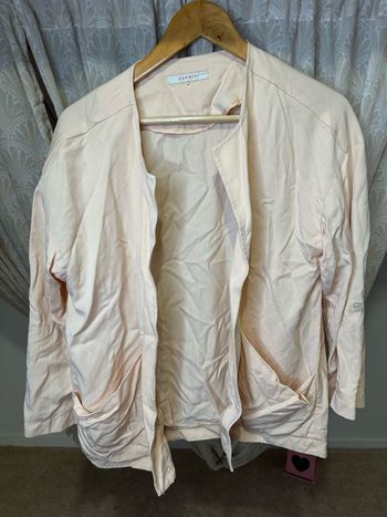 Veste rose pale